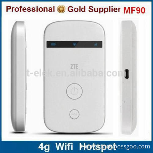 TDD FDD 100mbps wireless ZTE MF90 best 4g lte wifi router